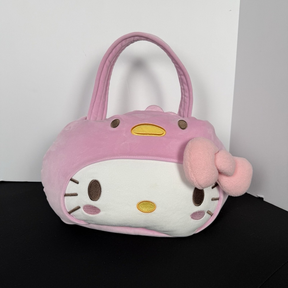 Sanrio Hello Kitty and Friends Spring Plush Pail Pink Bow